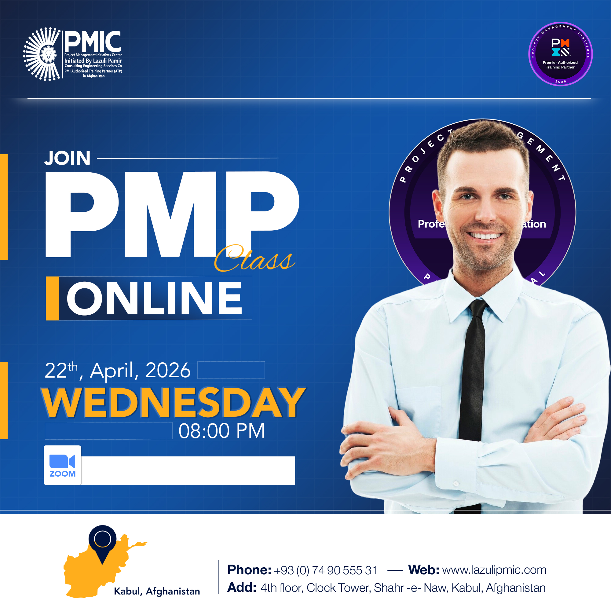 PMP® Online Training – Join the PMI Authorized PMP Class with PMIC